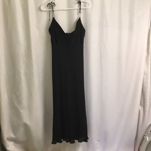 Silk black dress
